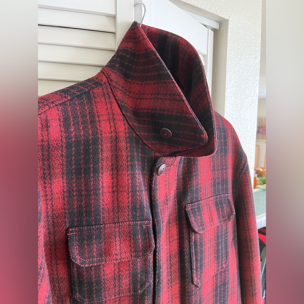 Polo Ralph Lauren Mackinaw Sportsman Wool Jacket L - Picture 6 of 8